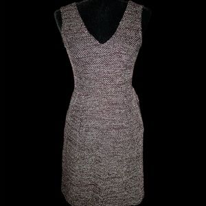 Madewell - Tweed Back Zip Pinafore Dress - Size S